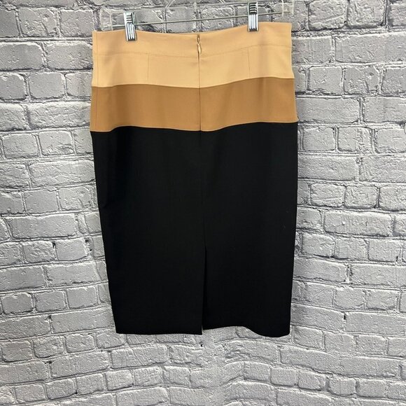 Ann Taylor Knit Color Block Pencil Skirt Size 4 - Picture 5 of 5